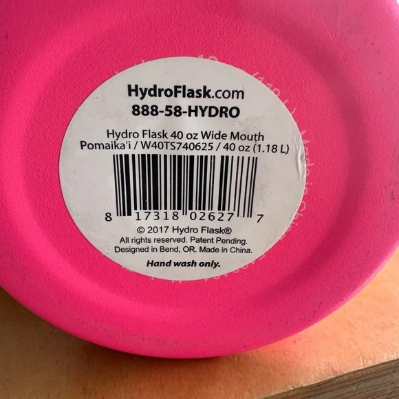 NEW HYDRO FLASK 808 Collection Pomaika'i 40oz Wide Mouth Water Bottle - Picture 5 of 5